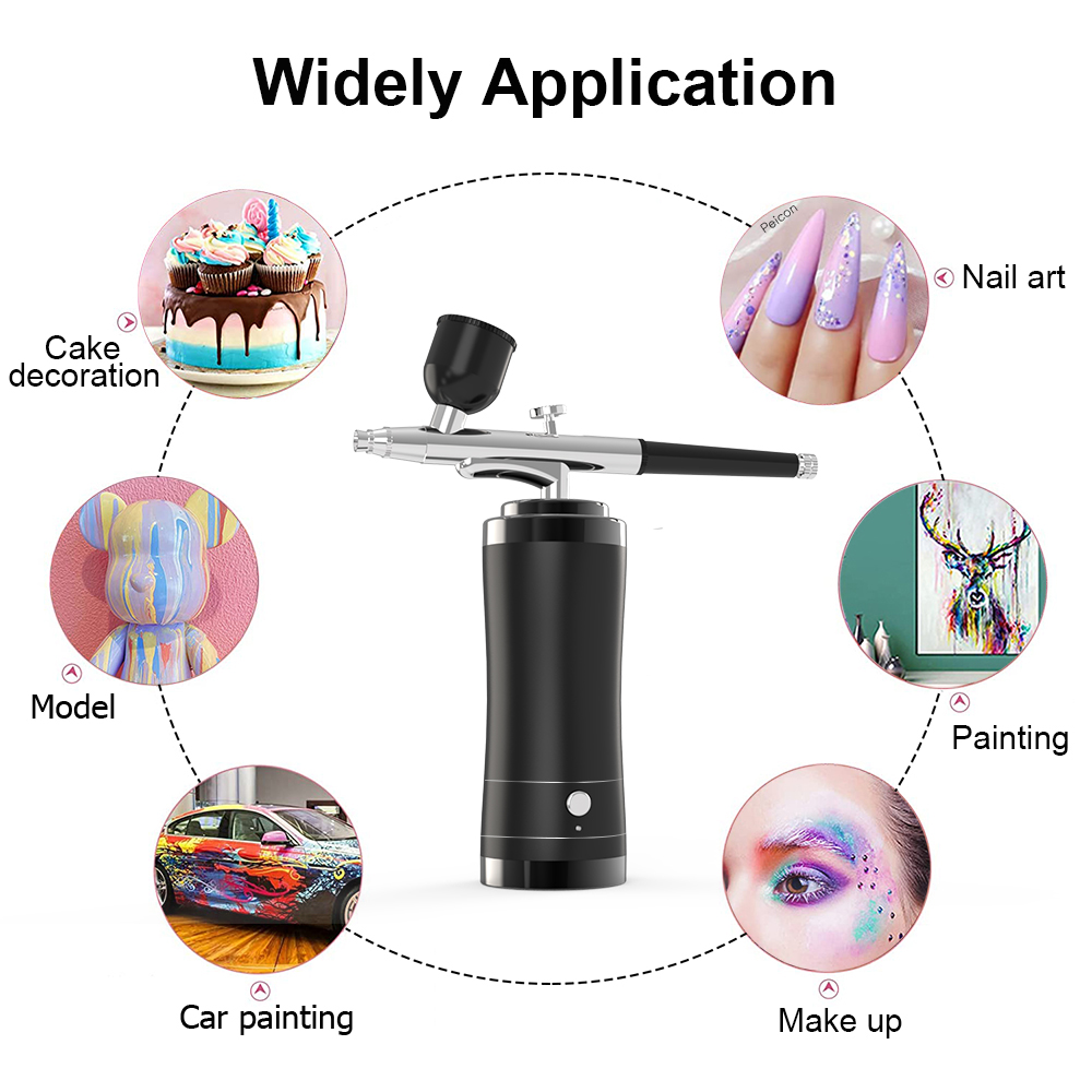 Airbrush Cordless Airbrush Kit - Airbrush Kit With Mini Compressor 评论和价格