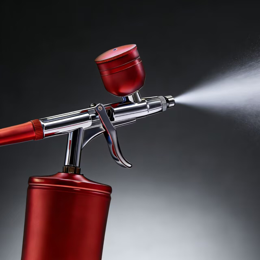 Portable Rechargeable Wireless - Airbrush Kit With Mini Compressor 评论和价格