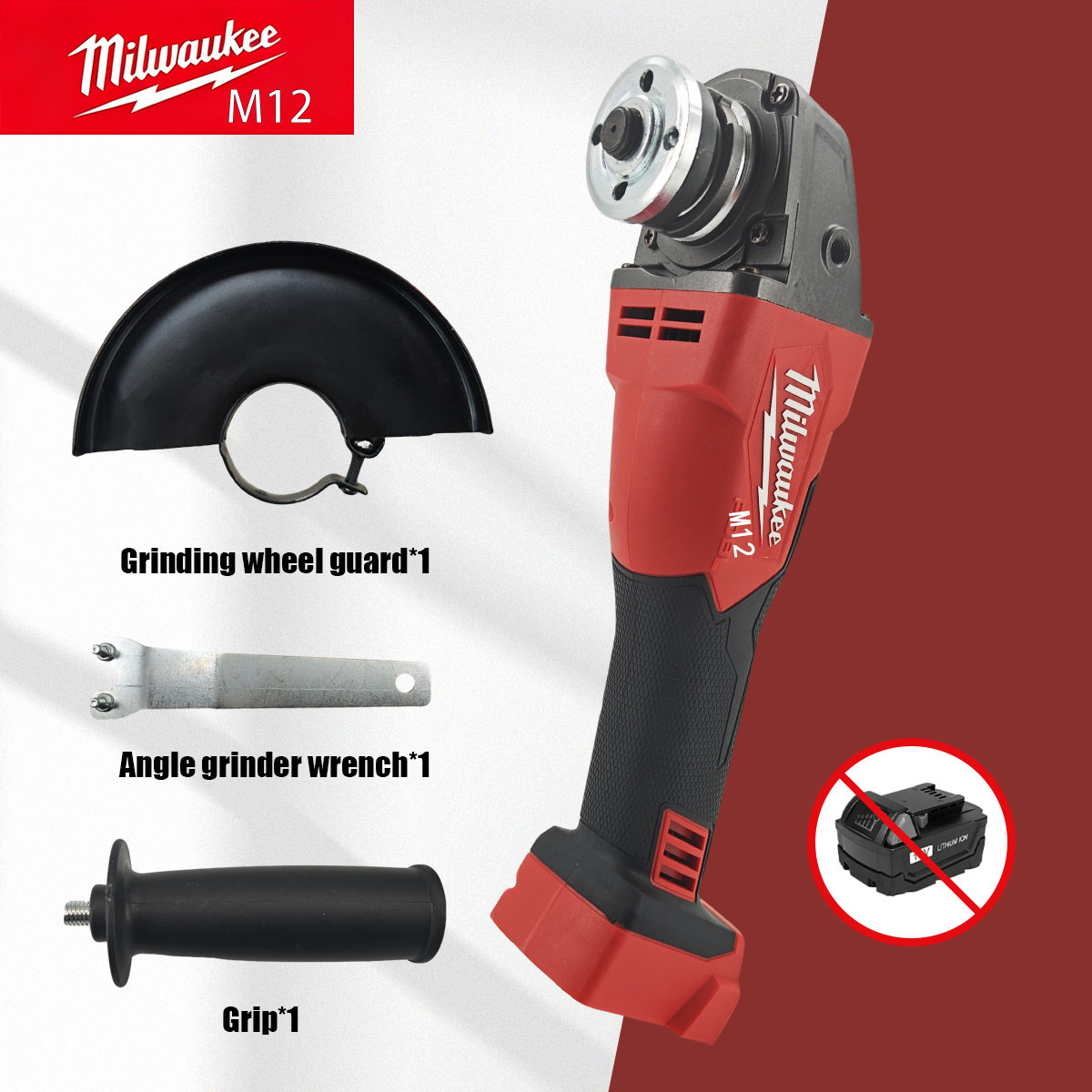 MilwaukeeM12 M18 Brushless Ang - Brushless Angle Grinder Battery Powered 评论和价格