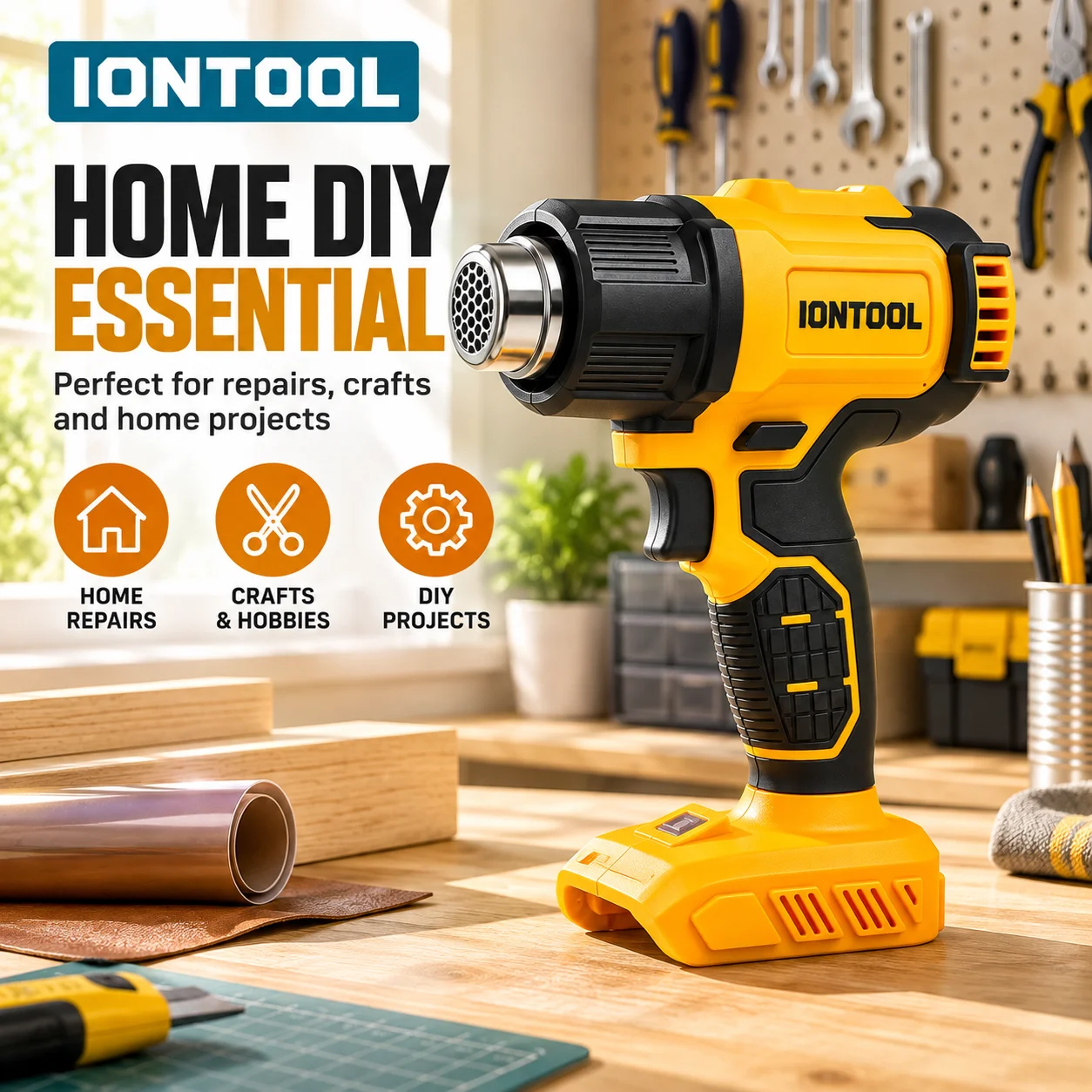 IONTOOL Brushless Cordless Hea - Cordless Heat Gun For Shrink Tubing 评论和价格
